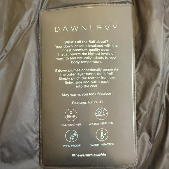 Dawn Levy, Down Jacket, Size L, VGUC - Picture 12 of 14